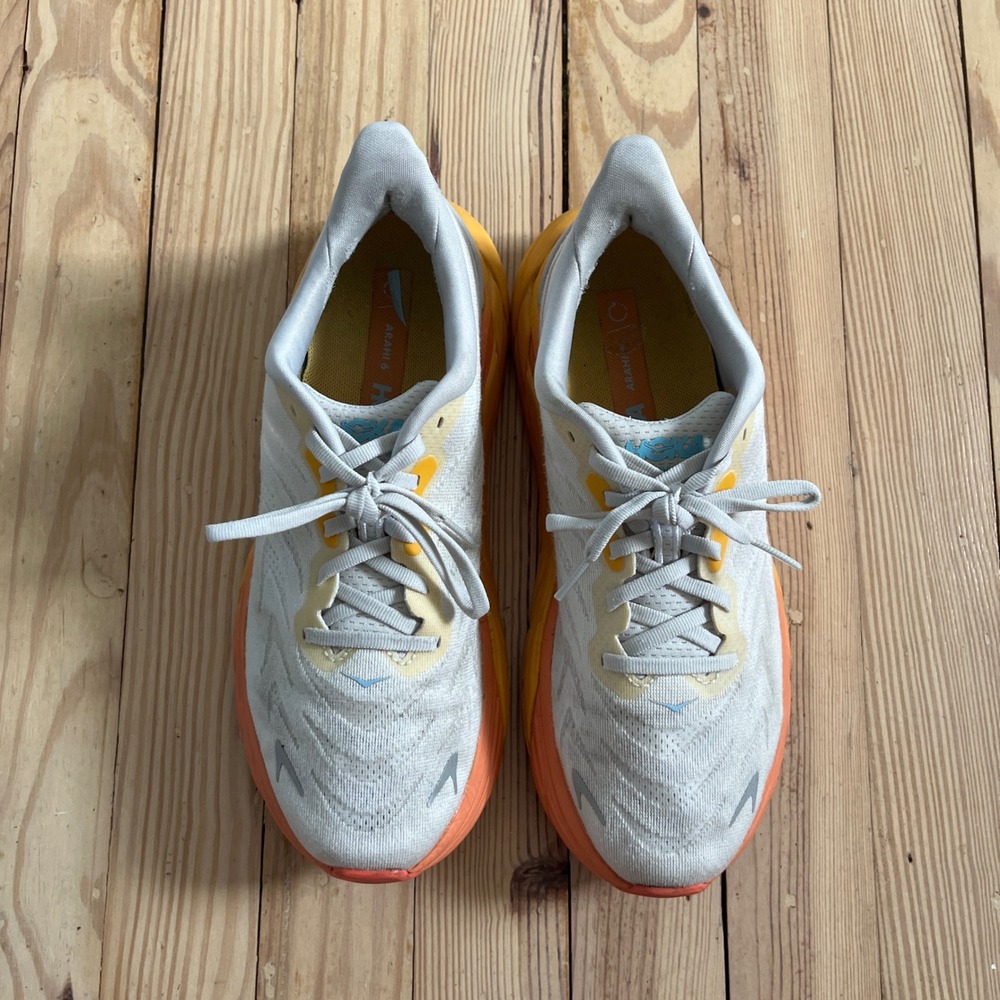 Hoka Arahi 6 Womens Running Shoes Nimbus Cloud Ice Blue 1123195-NCBDB Size 8B - Picture 5 of 8